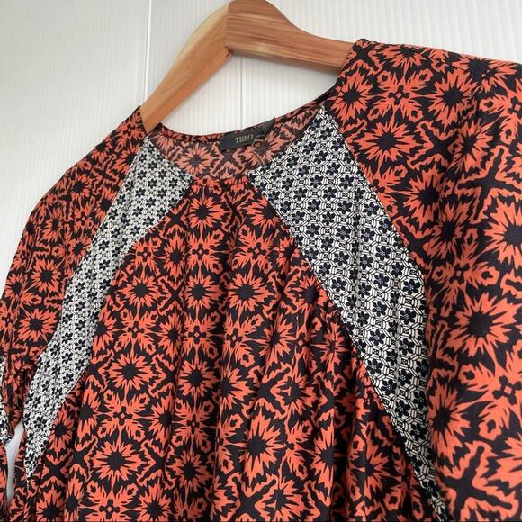 THML dressy top Crewneck boho bell sleeves - Picture 3 of 4